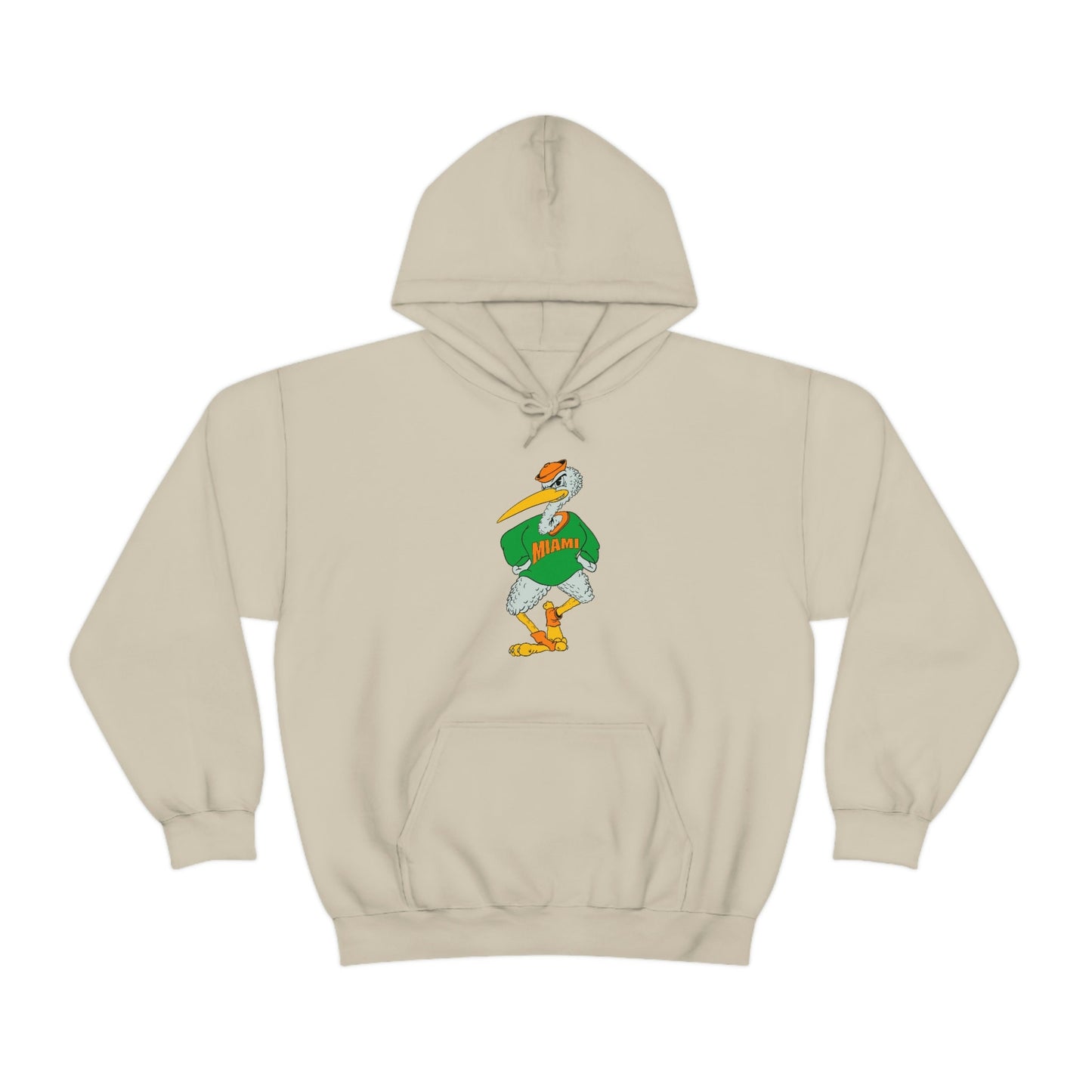 Custom College Mascot Hoodie - UMiami