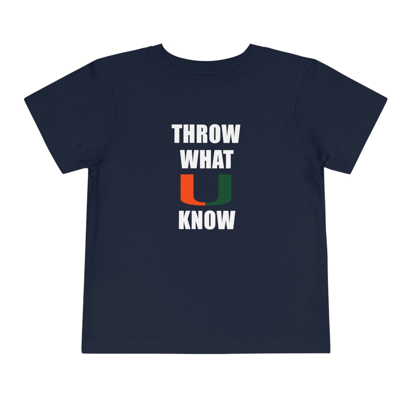 Baby Tee - Throw What U Know (UMiami)