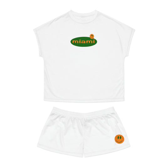 Custom College Matching Smiley Set - UMiami