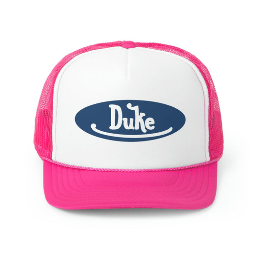 Custom College Trucker Hat - Duke Von Dutch Inspired