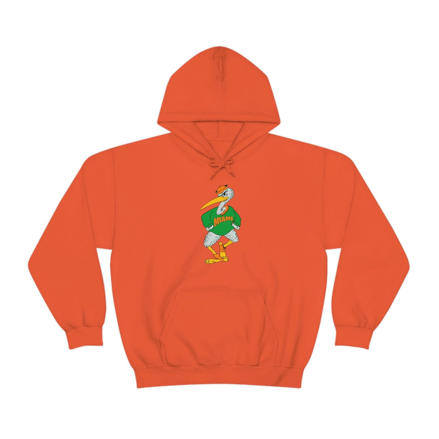 Custom College Mascot Hoodie - UMiami