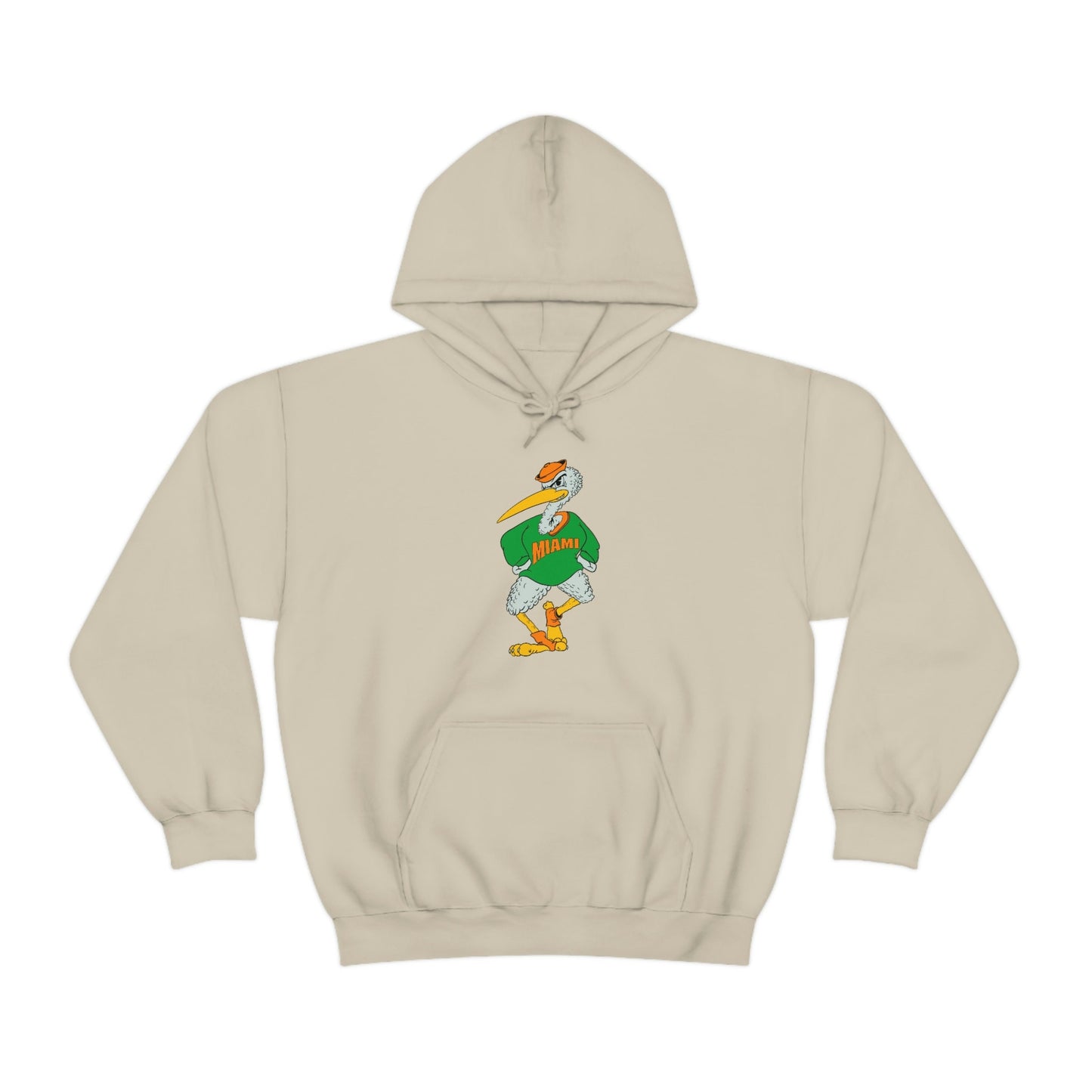 Custom College Mascot Hoodie - UMiami