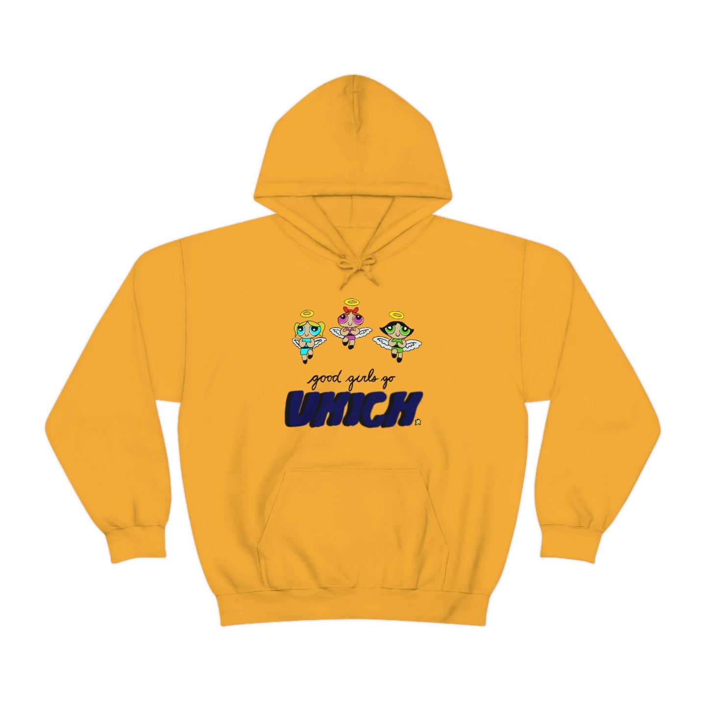 Custom College Powderpuff Girls Inspired Hoodie - Good Girls Go UMich