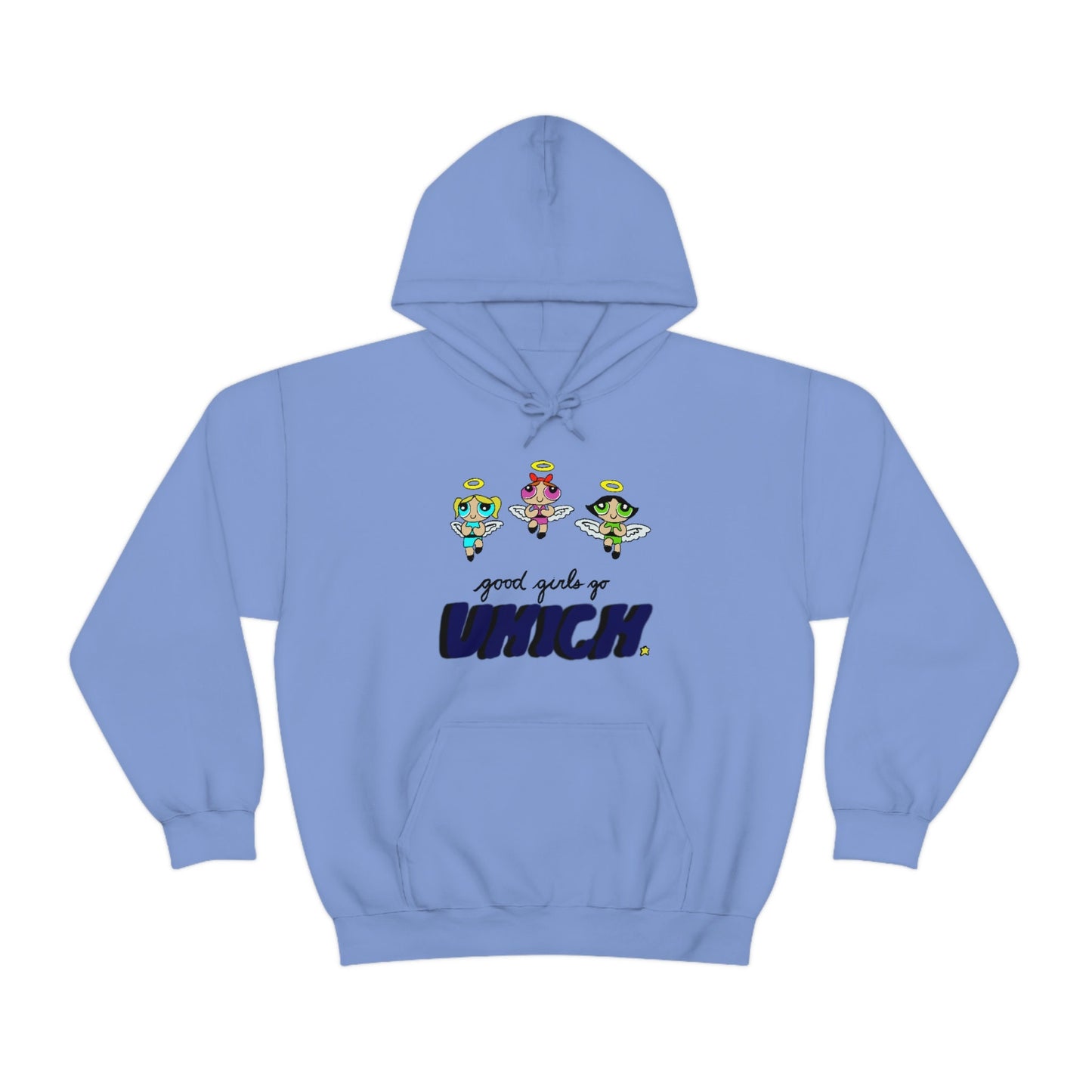 Custom College Powderpuff Girls Inspired Hoodie - Good Girls Go UMich