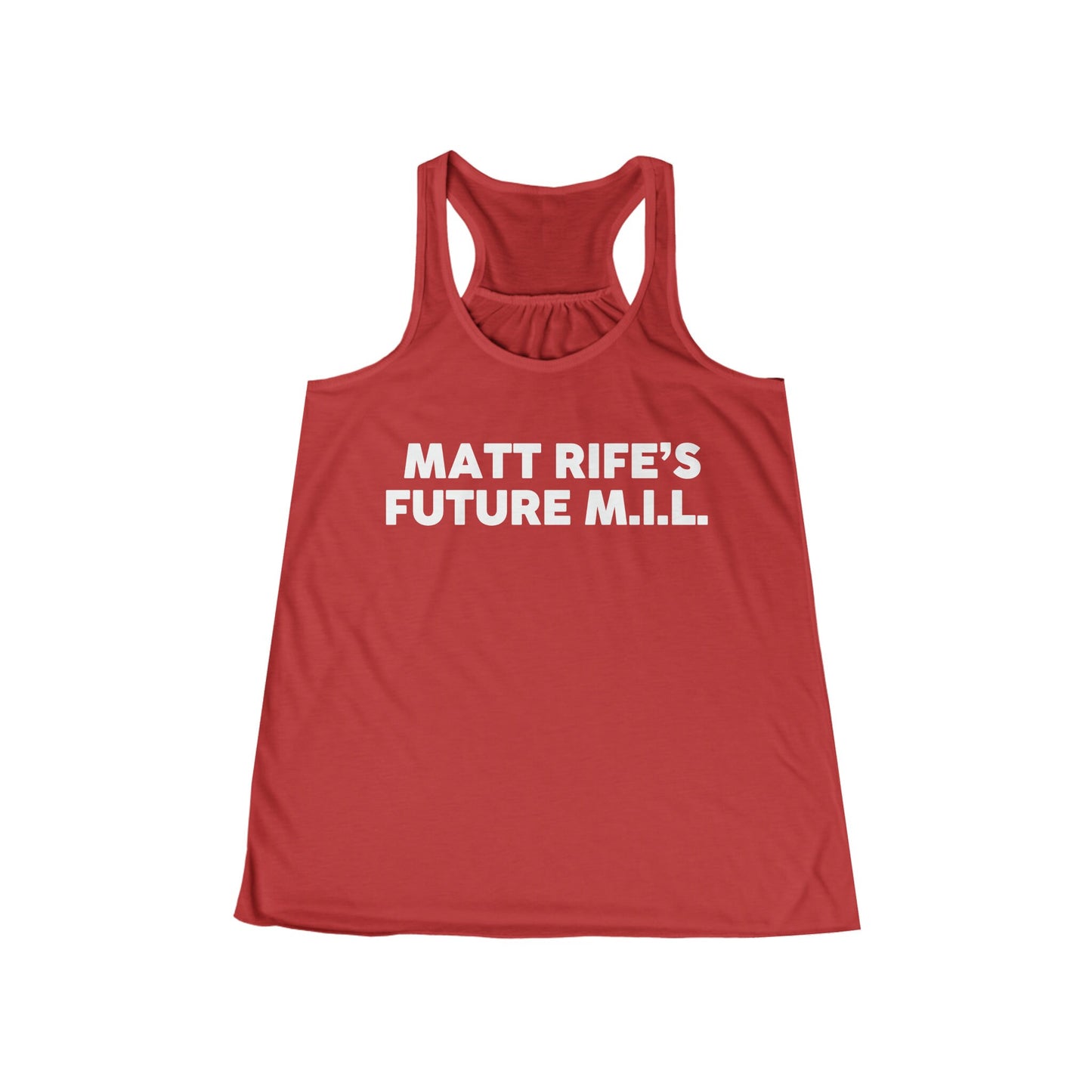 Racerback Tank Top - Matt Rife's Mother in Law (M.I.L.)