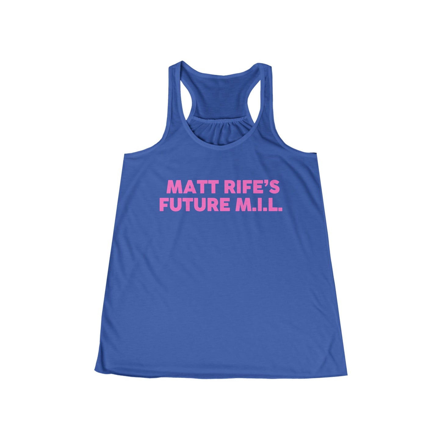 Racerback Tank Top - Matt Rife's Mother in Law (M.I.L.)